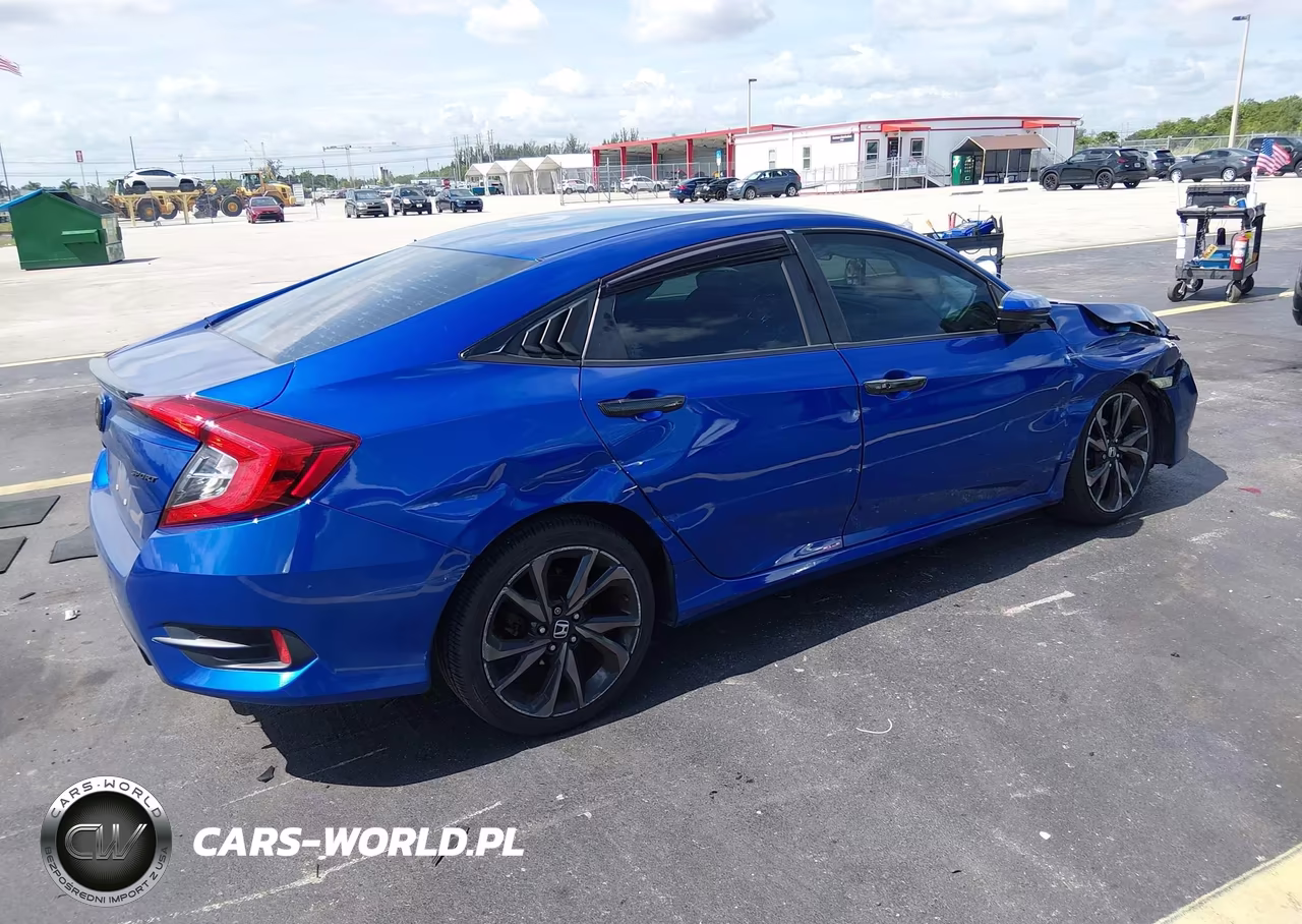 2020 Honda Civic Sport VIN:2HGFC2F83LH584521 - 4