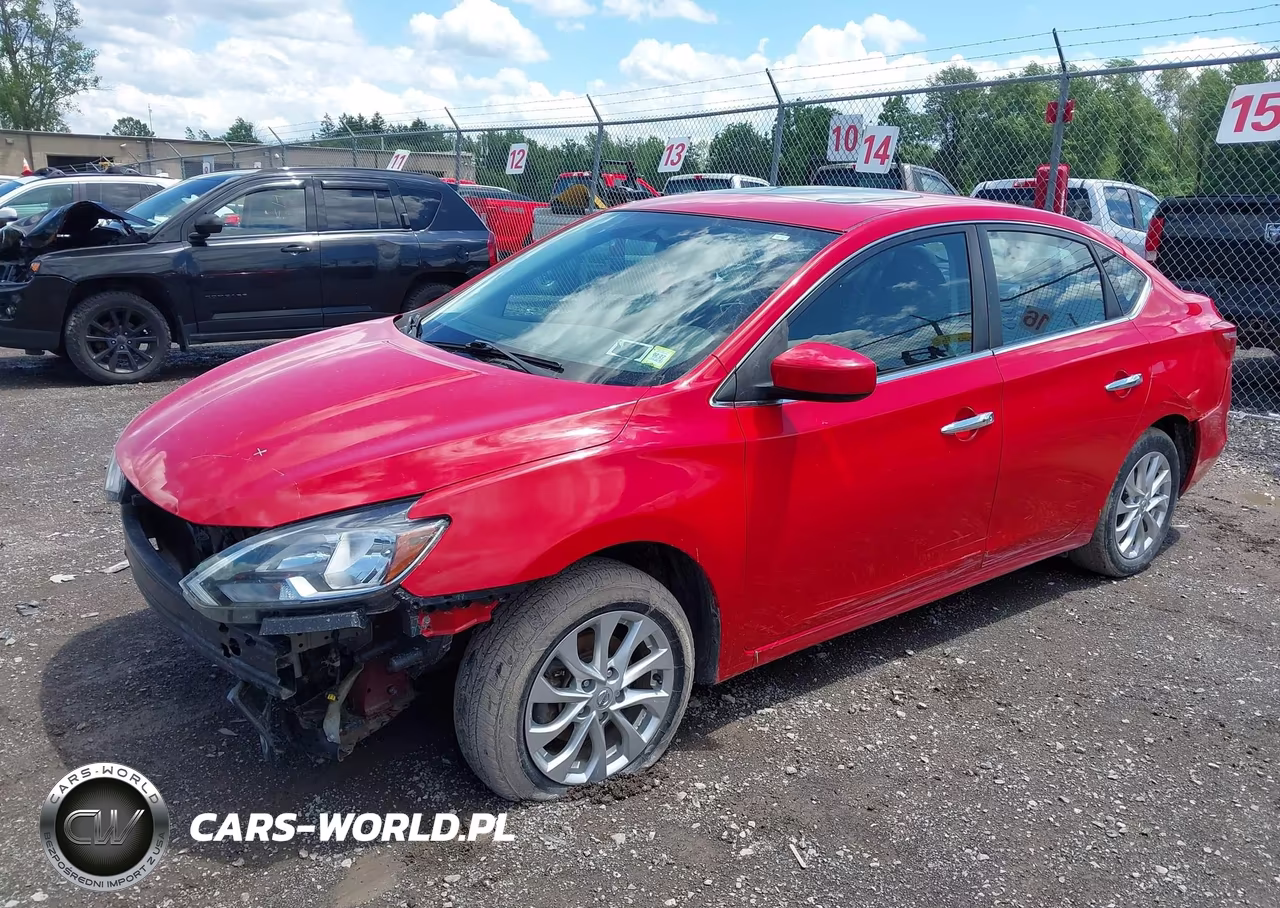 2016 Nissan Sentra Sv VIN:3N1AB7AP7GY318672 - 2