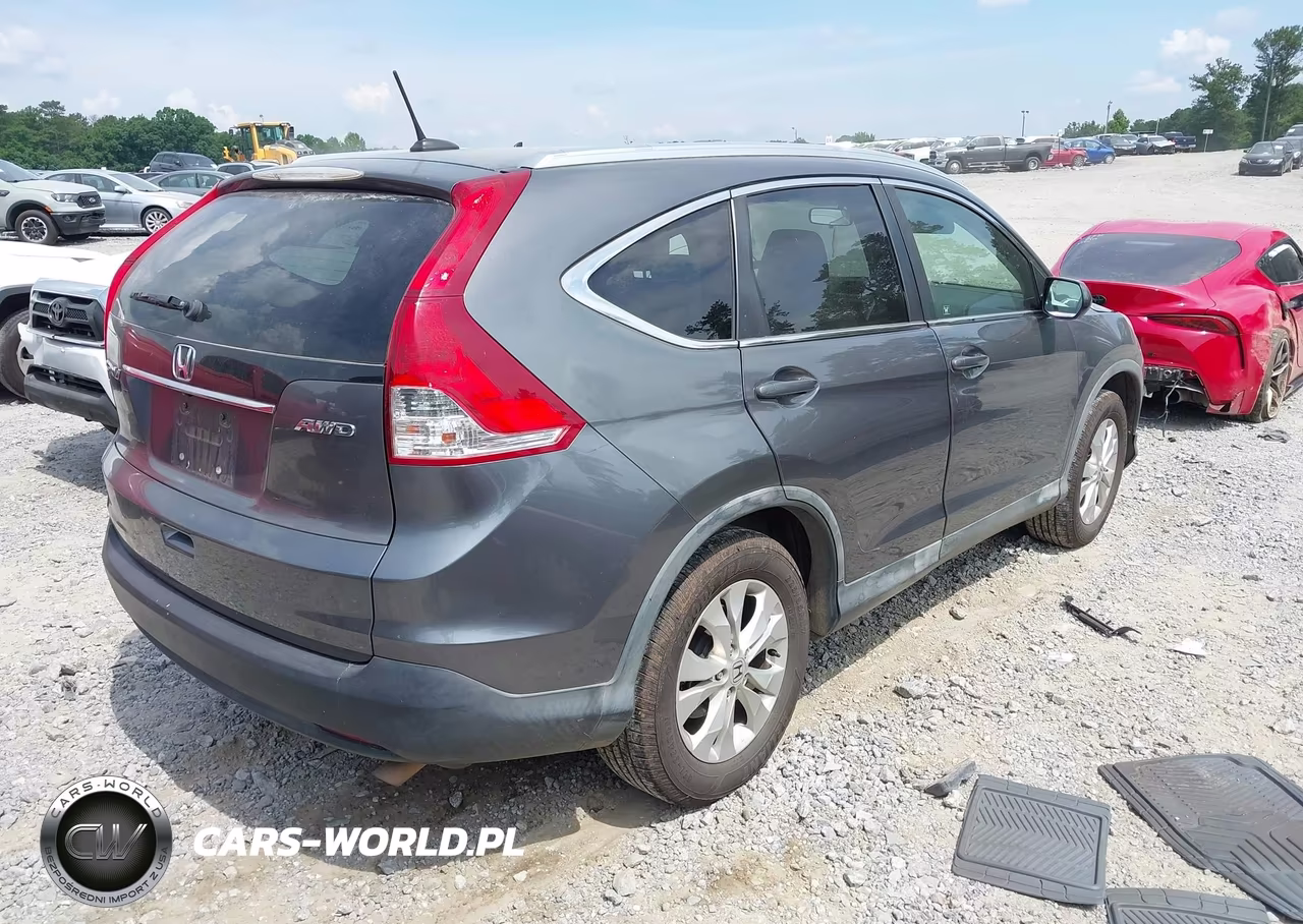 2012 Honda Cr-V Ex-L VIN:JHLRM4H77CC003407 - 4
