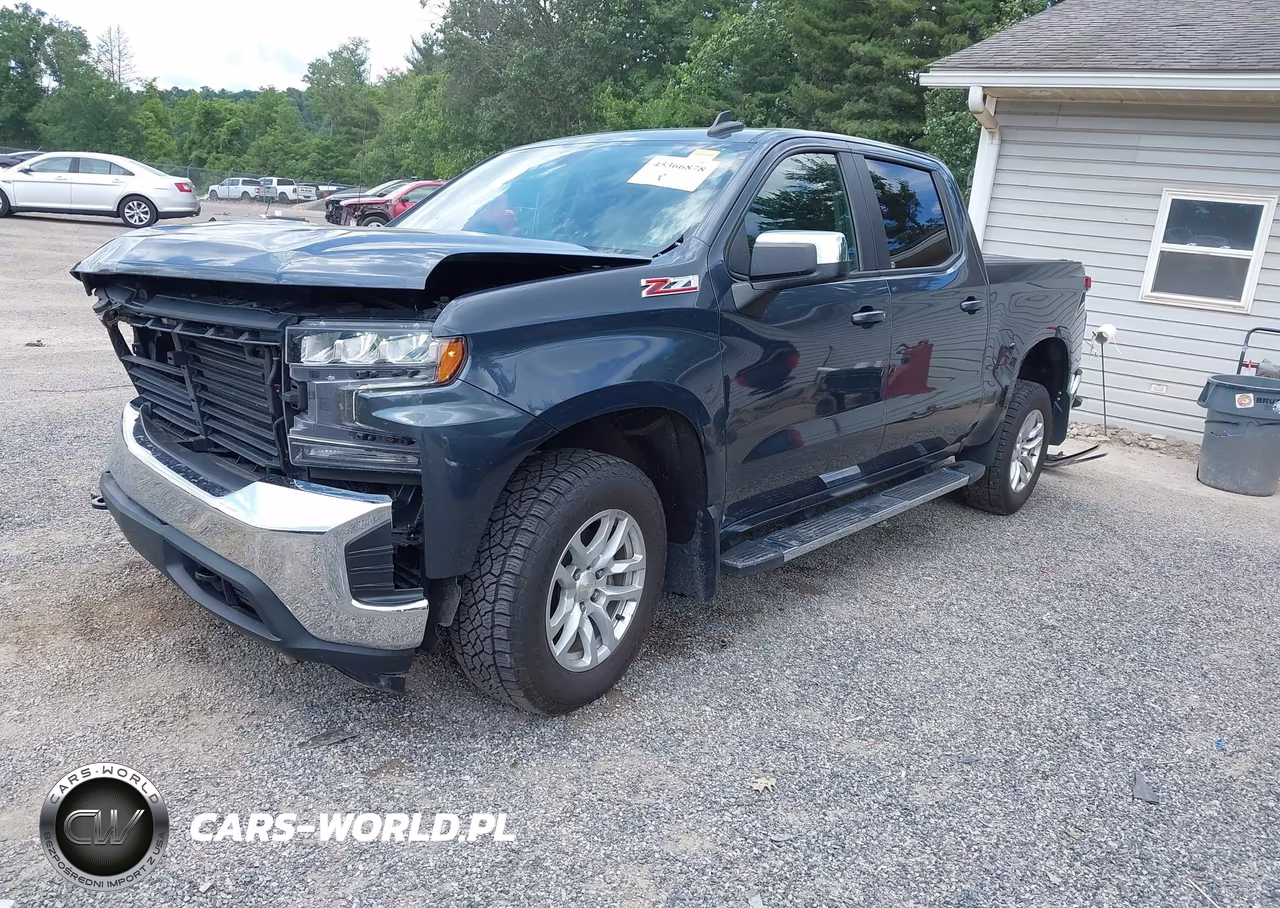 2022 Chevrolet Silverado 1500 Ltd 4Wd Short Bed Lt VIN:1GCUYDED0NZ188647 - 2