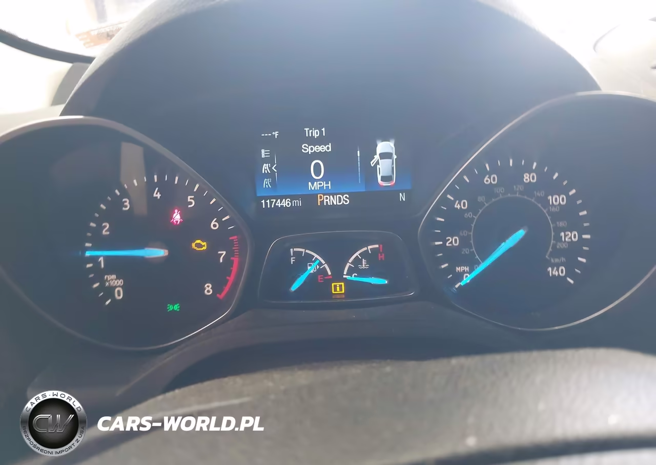 2019 Ford Escape S VIN:1FMCU0F7XKUC03586 - 7