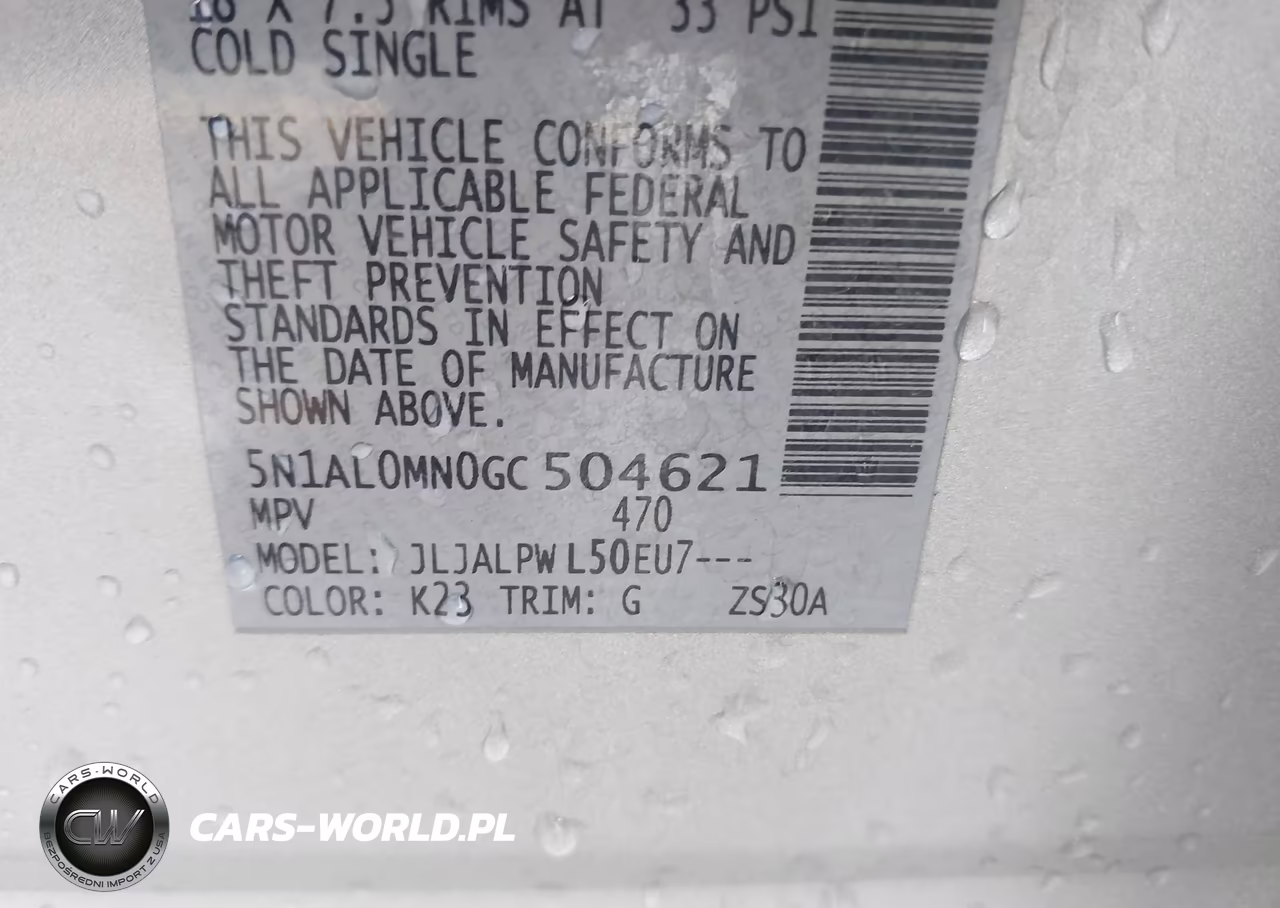 2016 Infiniti Qx60 VIN:5N1AL0MN0GC504621 - 9