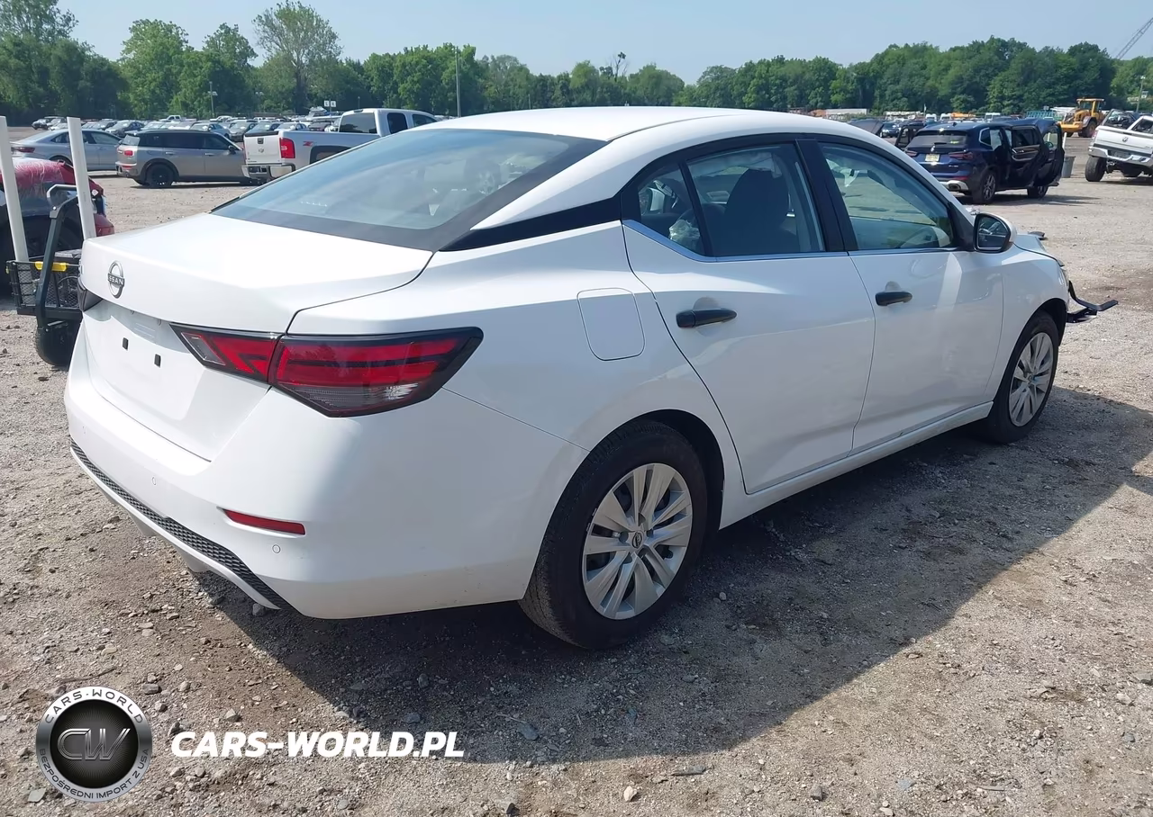 2025 Nissan Sentra S VIN:3N1AB8BV0SY287082 - 4
