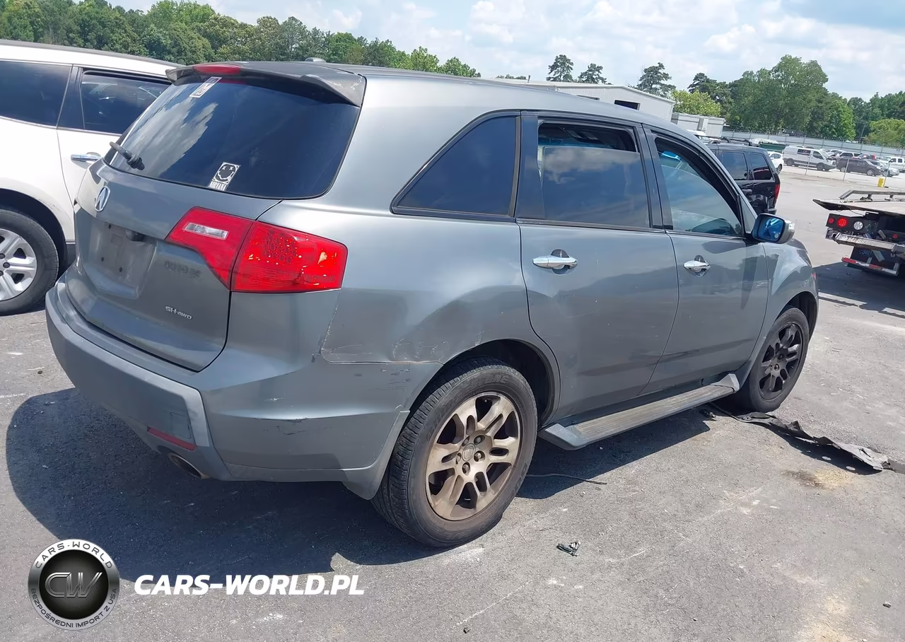 2008 Acura Mdx Technology Package VIN:2HNYD284X8H549460 - 4