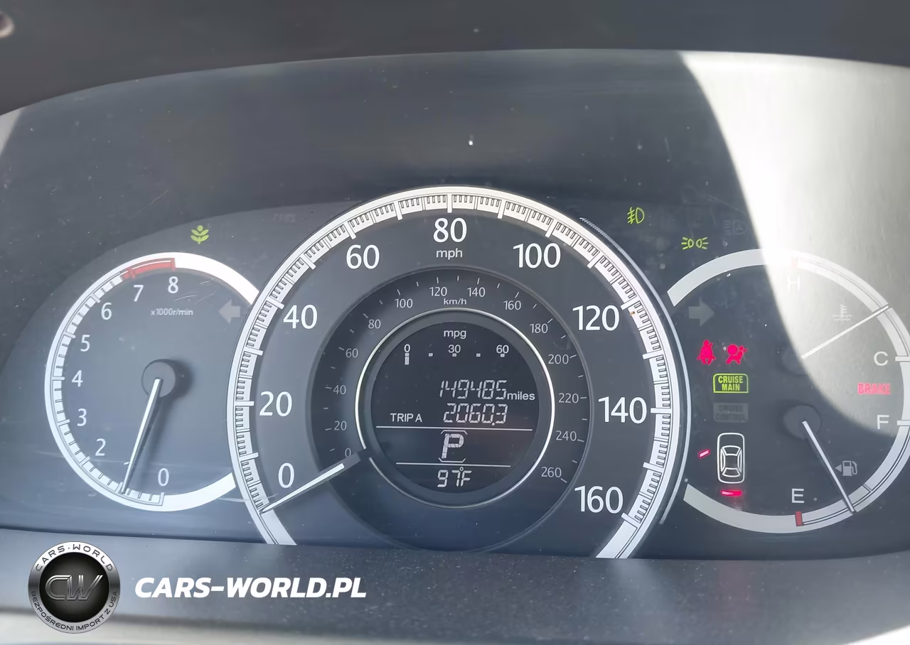 2013 Honda Accord Ex-L VIN:1HGCR2F83DA009658 - 7