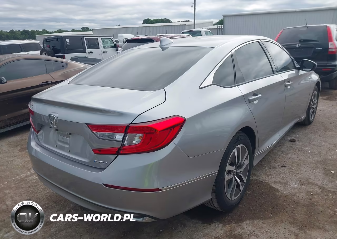 2019 Honda Accord Hybrid Ex VIN:1HGCV3F40KA005790 - 4
