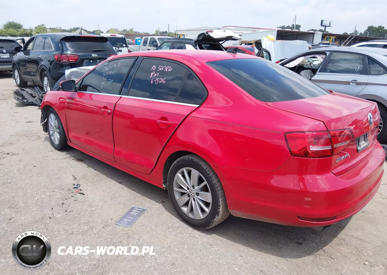 2015 Volkswagen Jetta 1.8T Se VIN:3VWD07AJ9FM286497 - 3