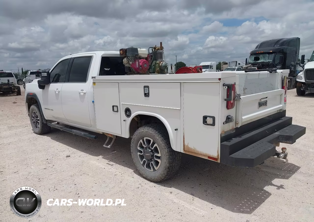 2022 GMC Sierra 2500Hd 4Wd Long Bed Sle VIN:1GT49MEY0NF110757 - 3