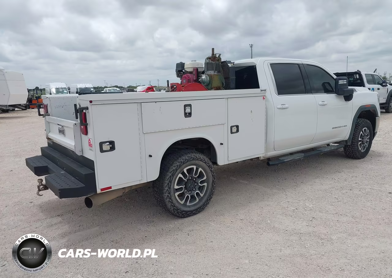 2022 GMC Sierra 2500Hd 4Wd Long Bed Sle VIN:1GT49MEY0NF110757 - 4