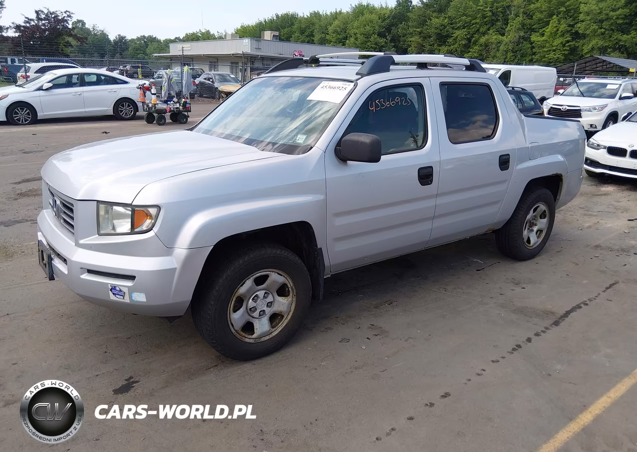 2007 Honda Ridgeline Rt VIN:2HJYK16227H517331 - 2
