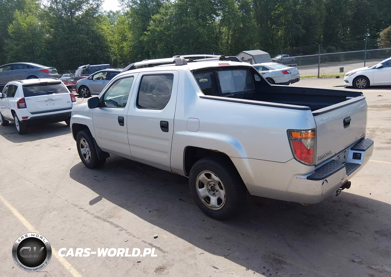 2007 Honda Ridgeline Rt VIN:2HJYK16227H517331 - 3