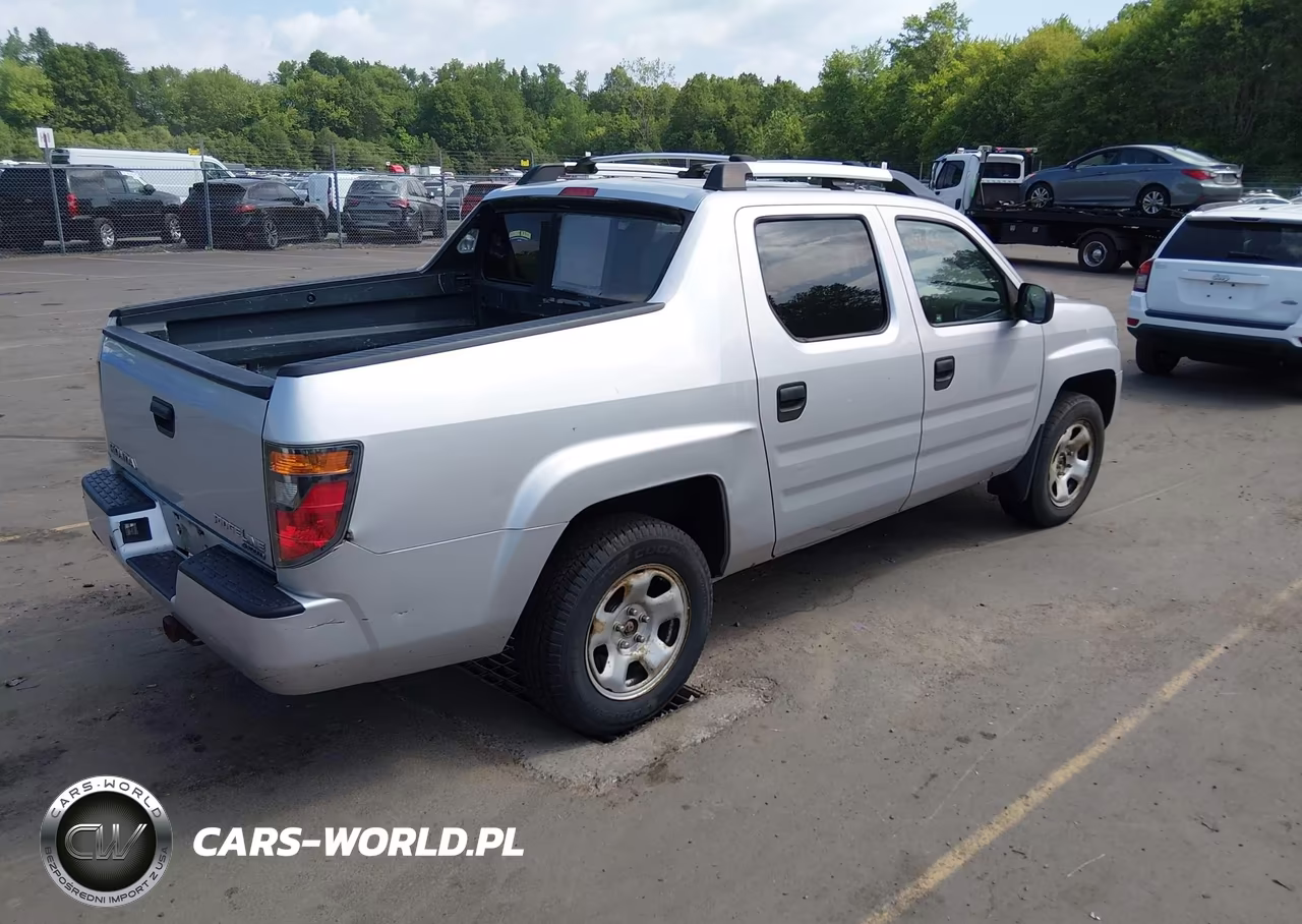 2007 Honda Ridgeline Rt VIN:2HJYK16227H517331 - 4