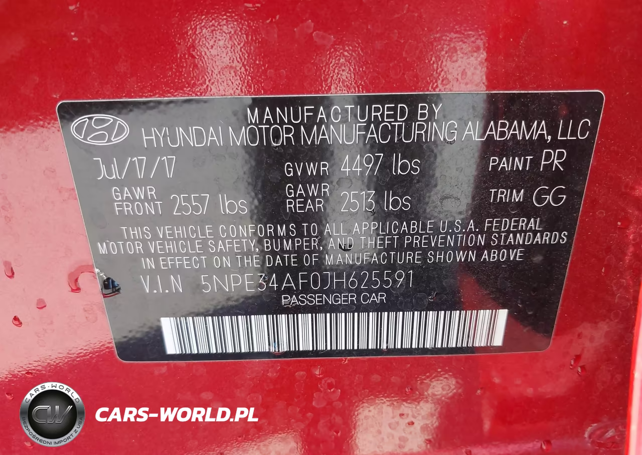2018 Hyundai Sonata Limited VIN:5NPE34AF0JH625591 - 9