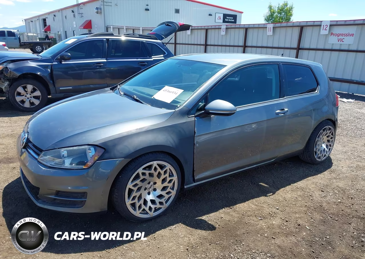 2015 Volkswagen Golf Tsi S 2-Door VIN:3VW817AU3FM078754 - 2