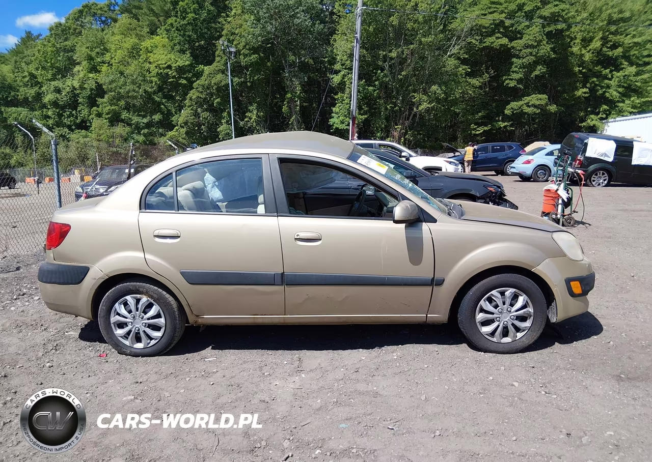 2007 Kia Rio Lx VIN:KNADE123376221791 - 13