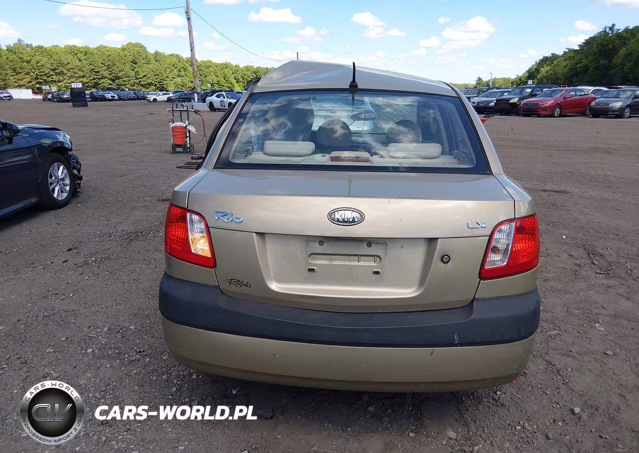 2007 Kia Rio Lx VIN:KNADE123376221791 - 16