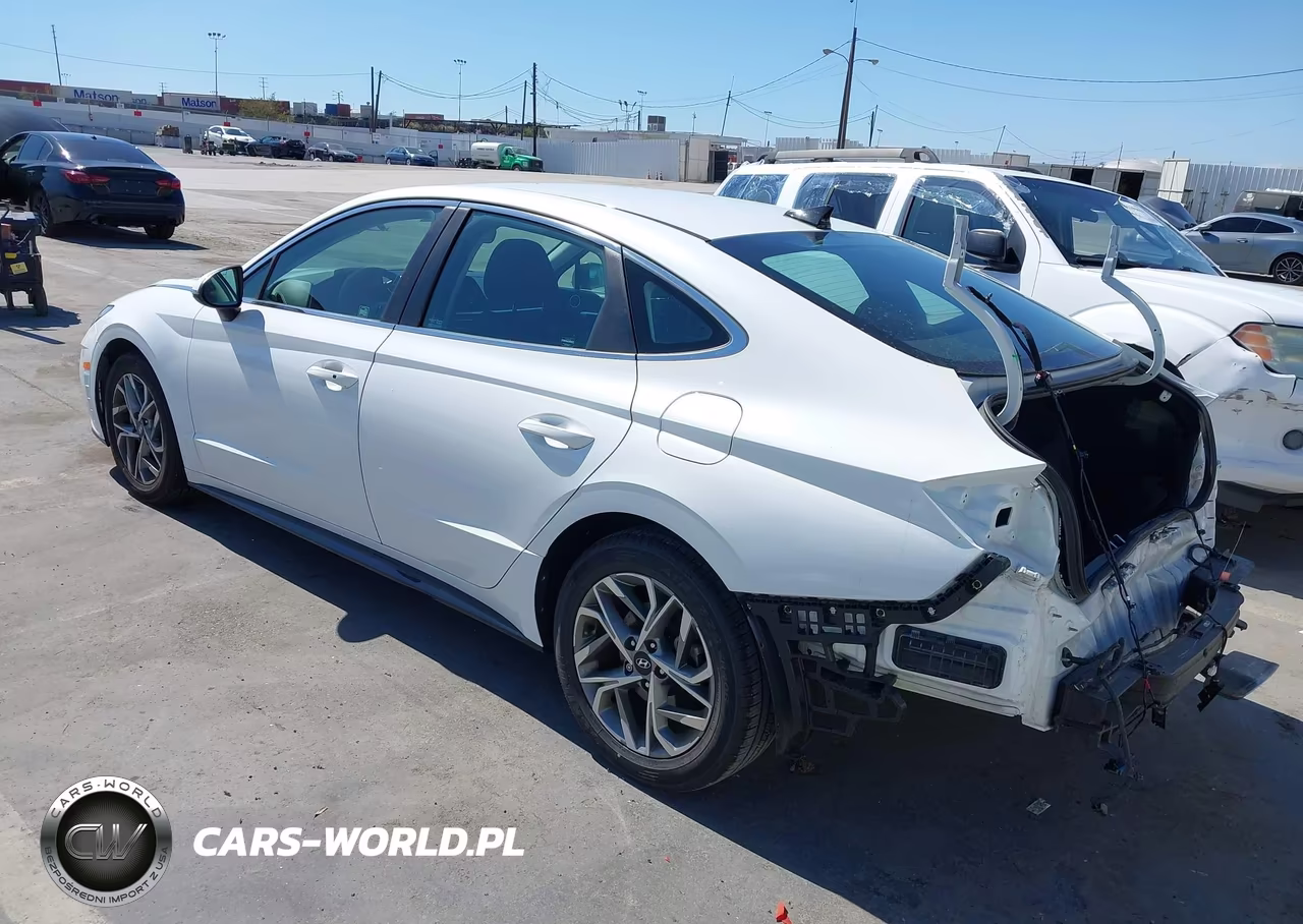 2022 Hyundai Sonata Sel VIN:KMHL64JA8NA236175 - 3