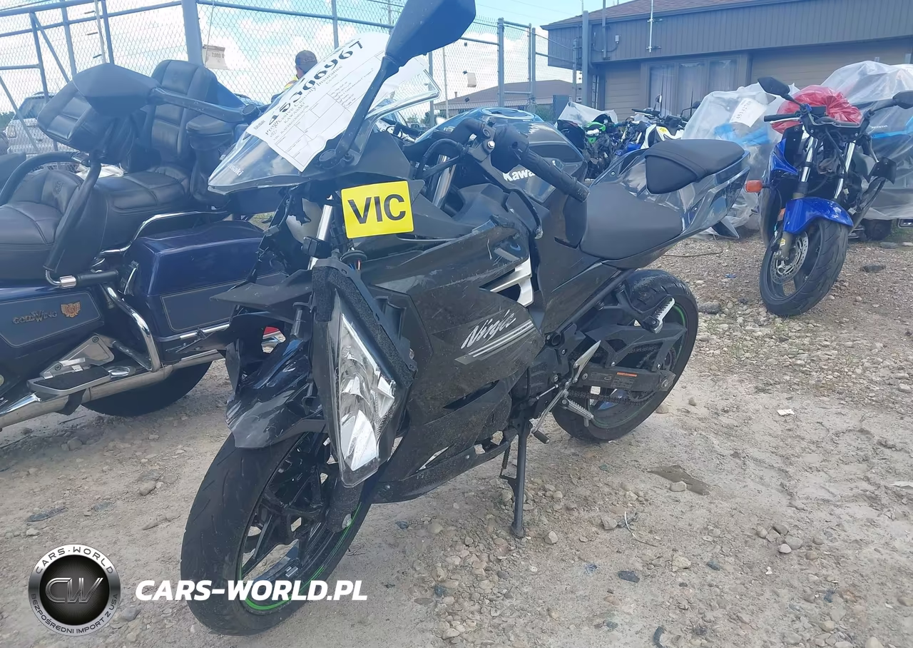 2022 Kawasaki Ex400 VIN:JKAEXKG1XNDAF4698 - 2