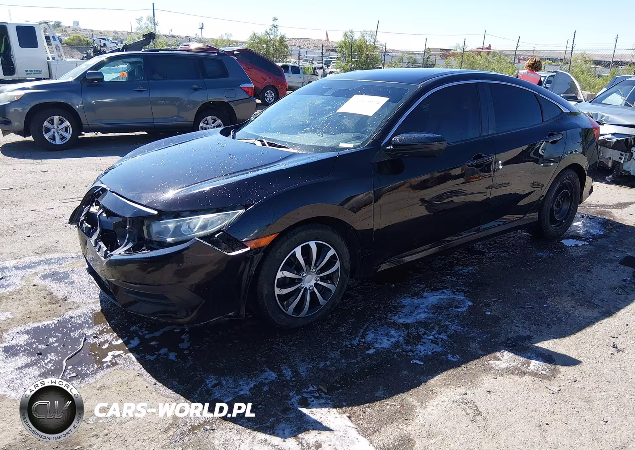 2016 Honda Civic Lx VIN:19XFC2F59GE011080 - 2