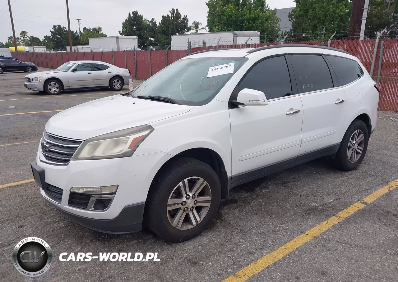 2016 Chevrolet Traverse 2Lt VIN:1GNKRHKD6GJ119549 - 2