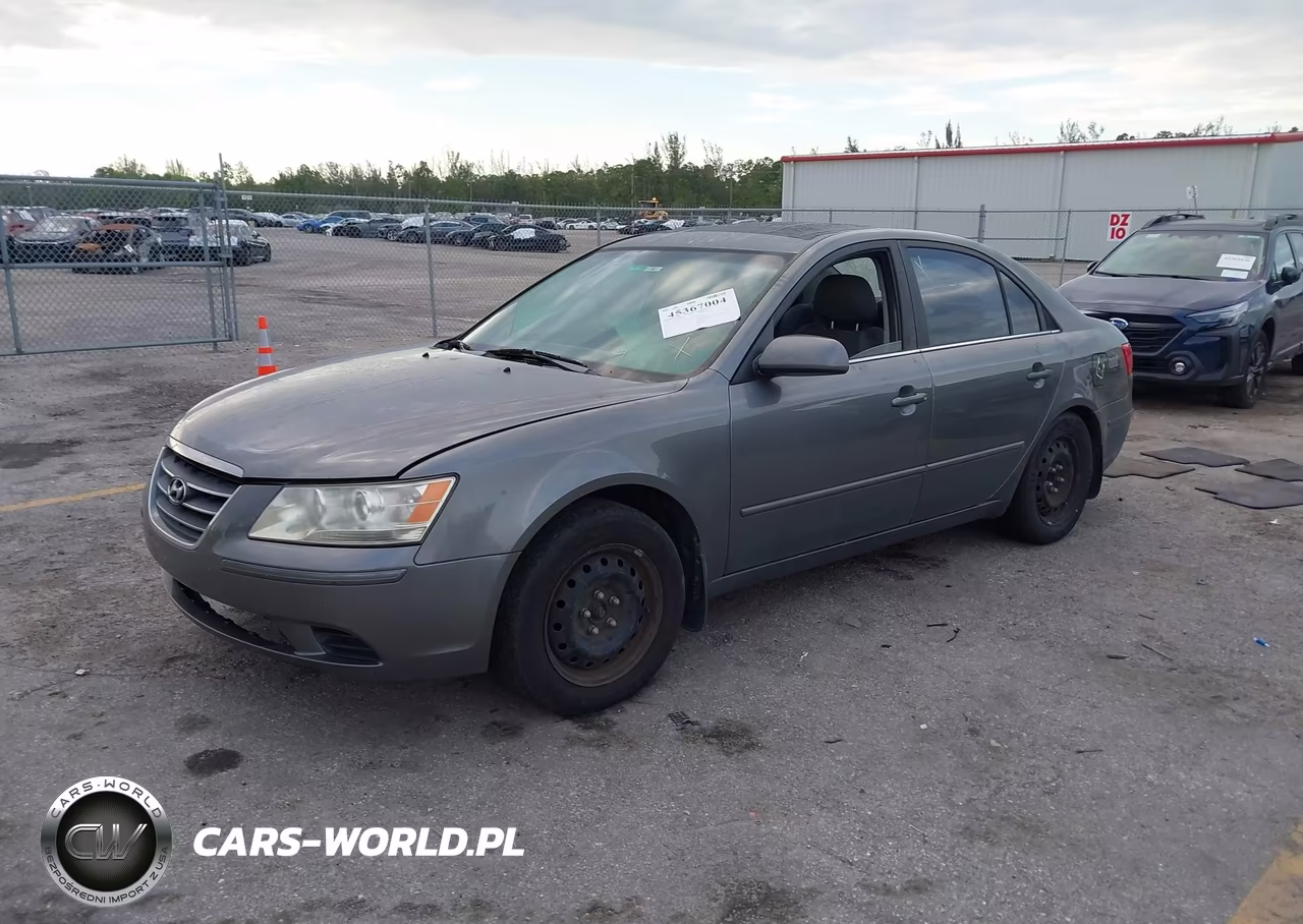 2009 Hyundai Sonata Gls VIN:5NPET46C19H538714 - 2