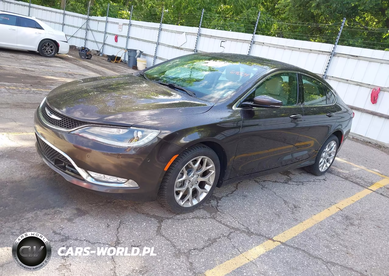2015 Chrysler 200 C VIN:1C3CCCEG8FN618534 - 2