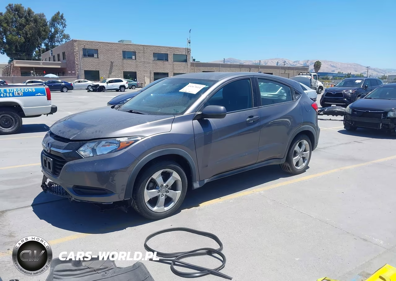 2016 Honda Hr-V Lx VIN:3CZRU5H3XGM707566 - 2