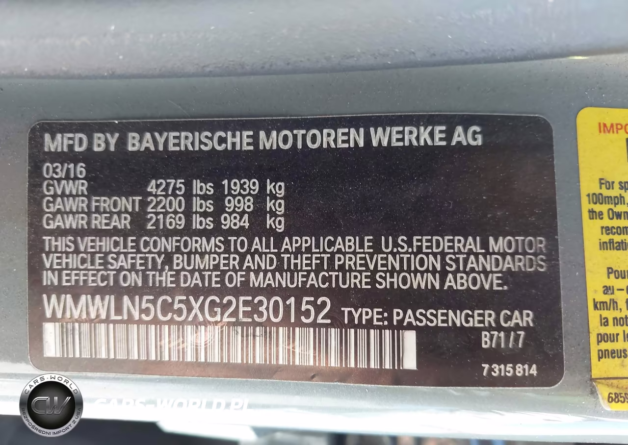 2016 Mini Clubman Cooper VIN:WMWLN5C5XG2E30152 - 9