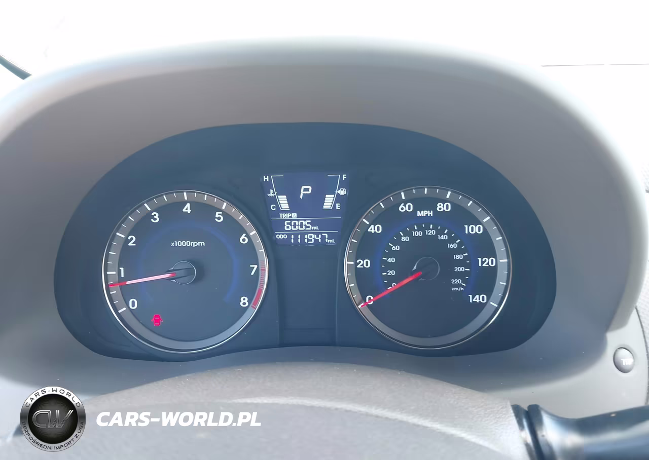 2014 Hyundai Accent Gls VIN:KMHCU4AE5EU753425 - 7