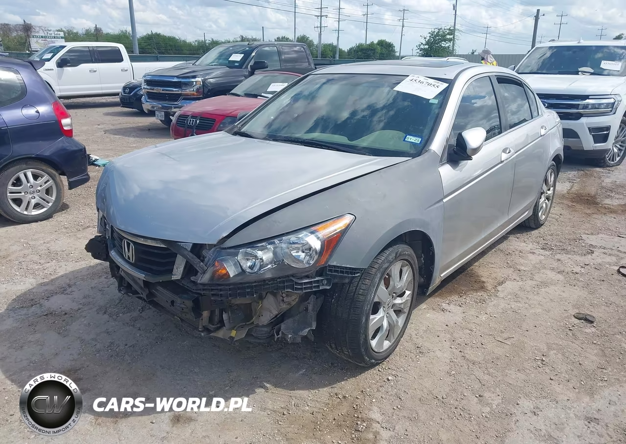 2008 Honda Accord 2.4 Ex-L VIN:1HGCP268X8A055399 - 2