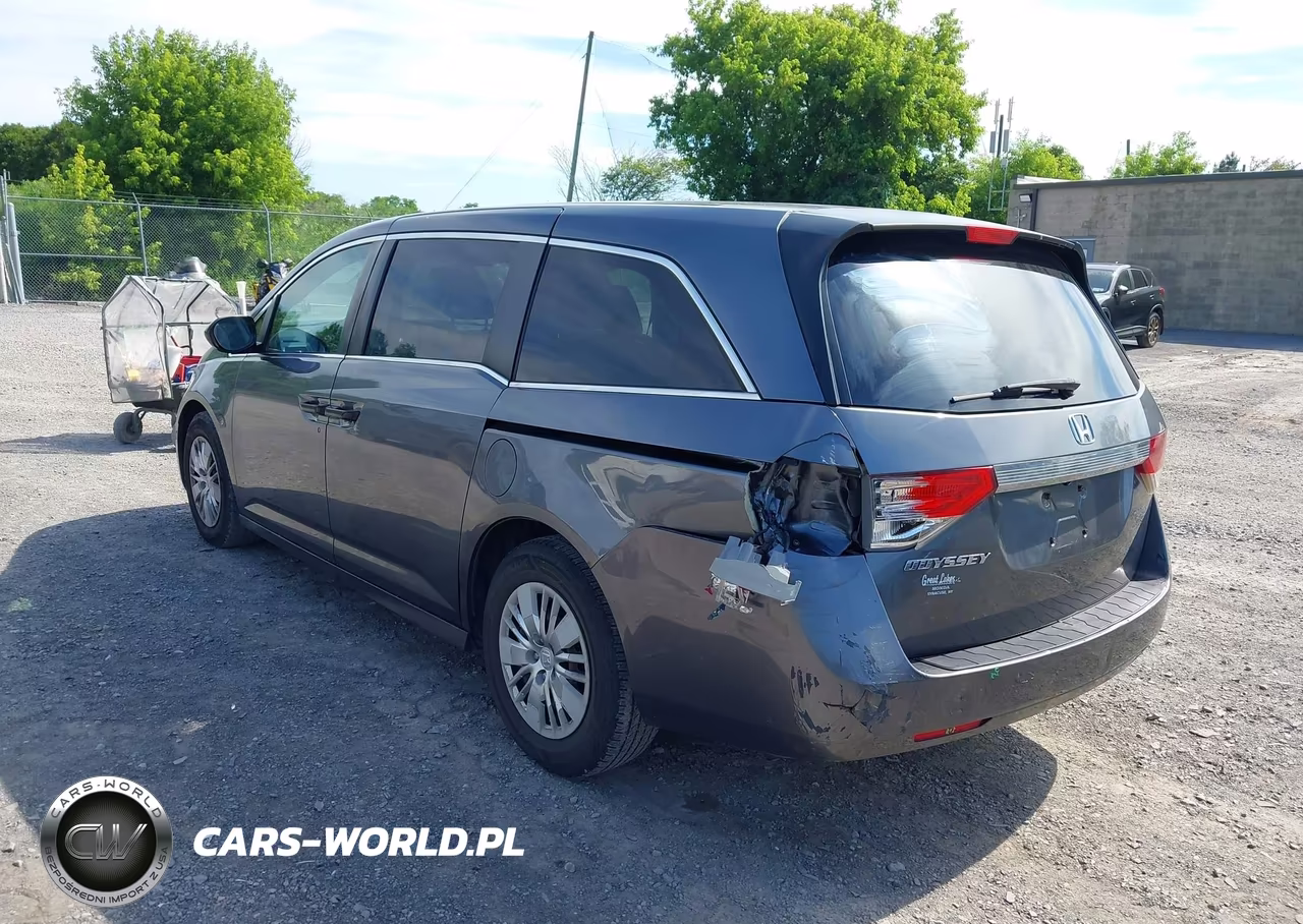 2016 Honda Odyssey Lx VIN:5FNRL5H29GB143932 - 3