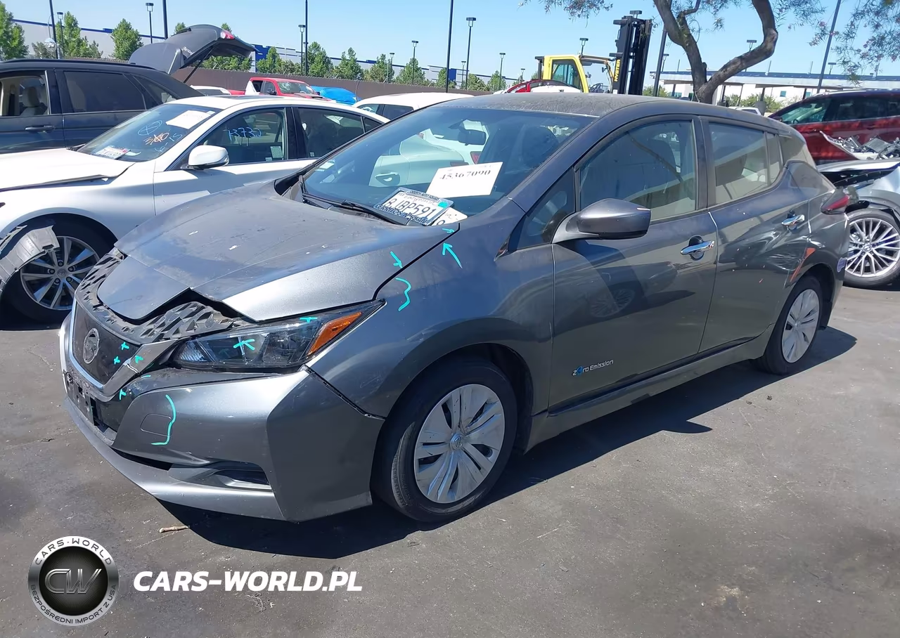2019 Nissan Leaf S VIN:1N4AZ1CP1KC307547 - 2