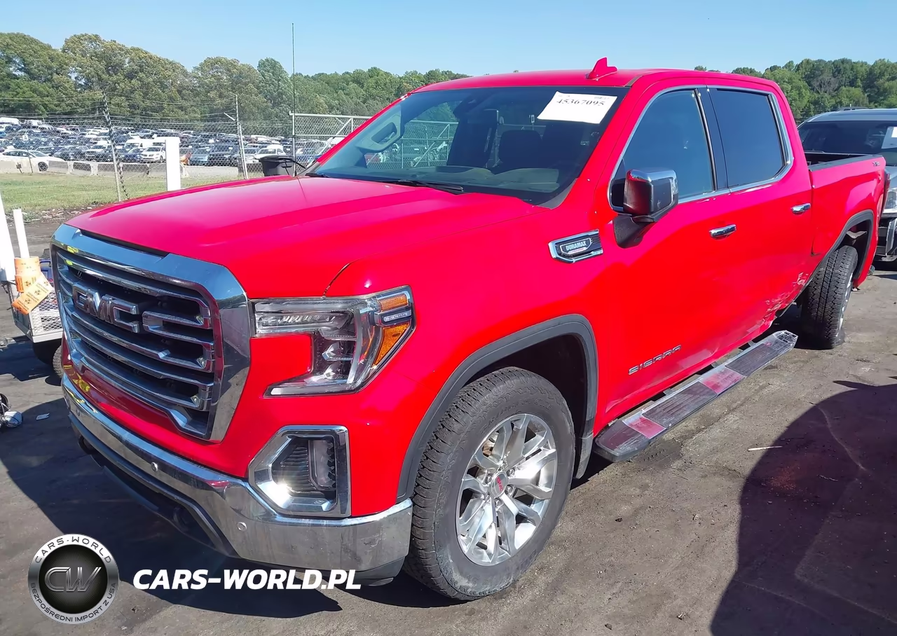 2020 GMC Sierra 1500 4Wd Short Box Slt VIN:3GTU9DET3LG332872 - 2
