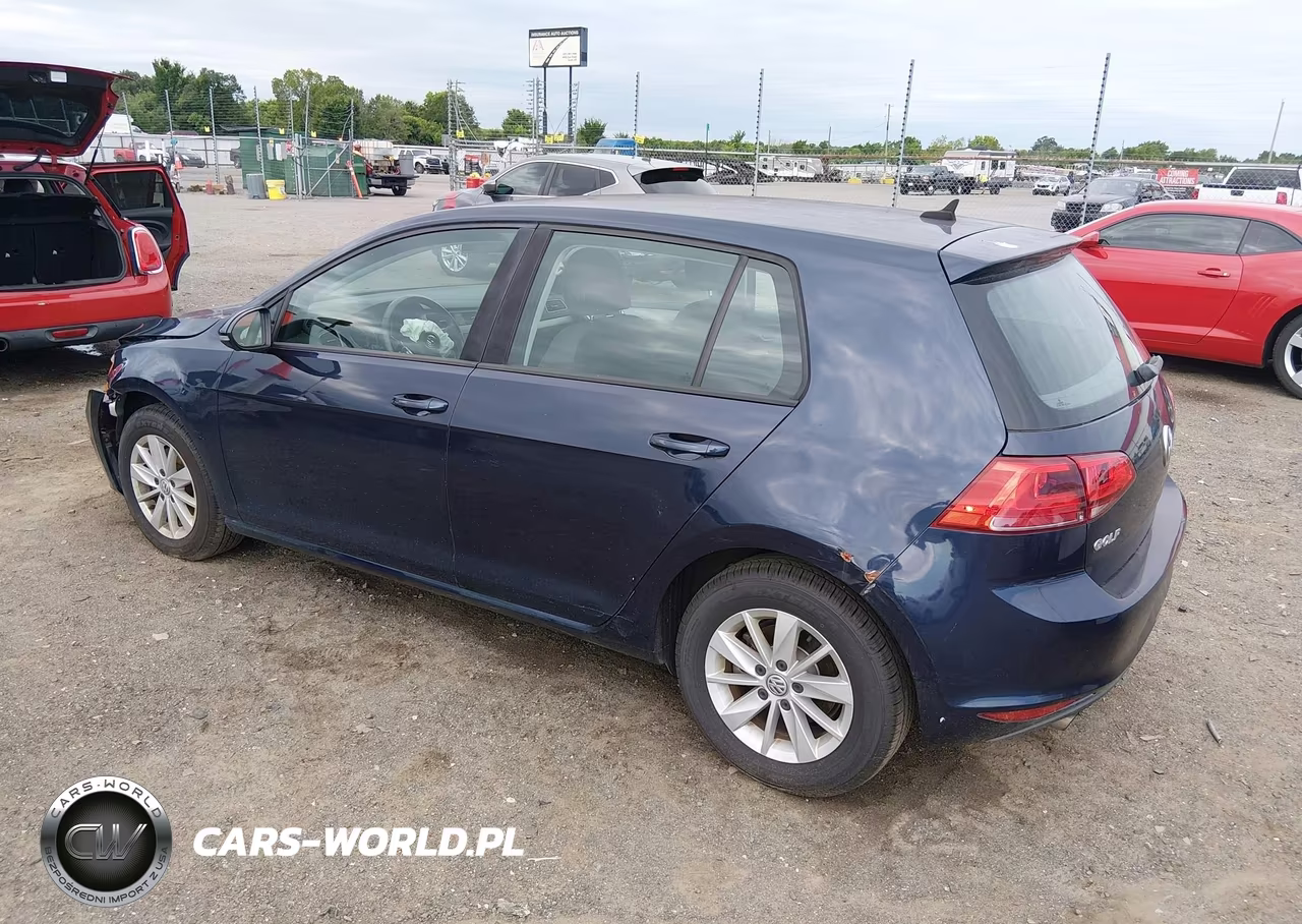 2016 Volkswagen Golf Tsi S 4-Door VIN:3VW217AU4GM062117 - 3