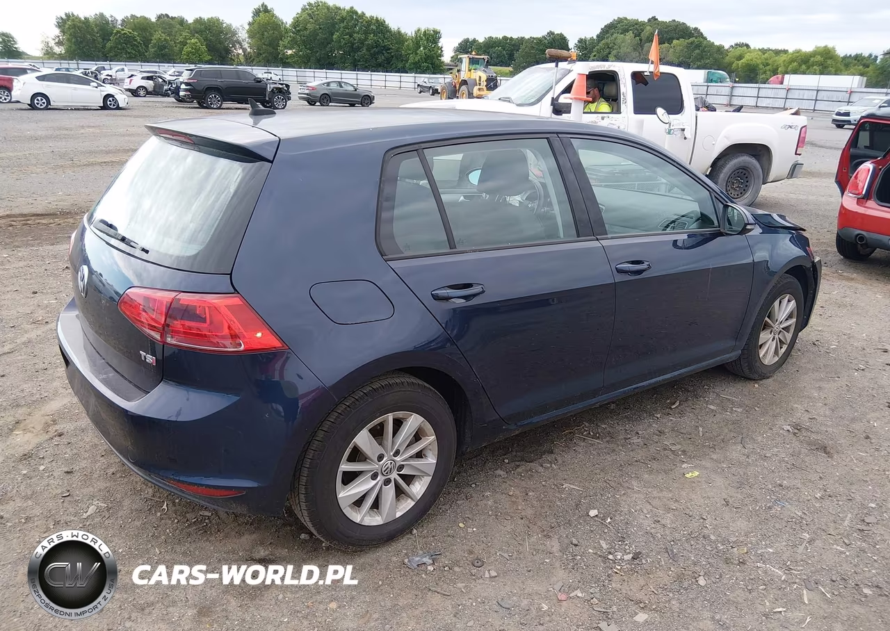 2016 Volkswagen Golf Tsi S 4-Door VIN:3VW217AU4GM062117 - 4