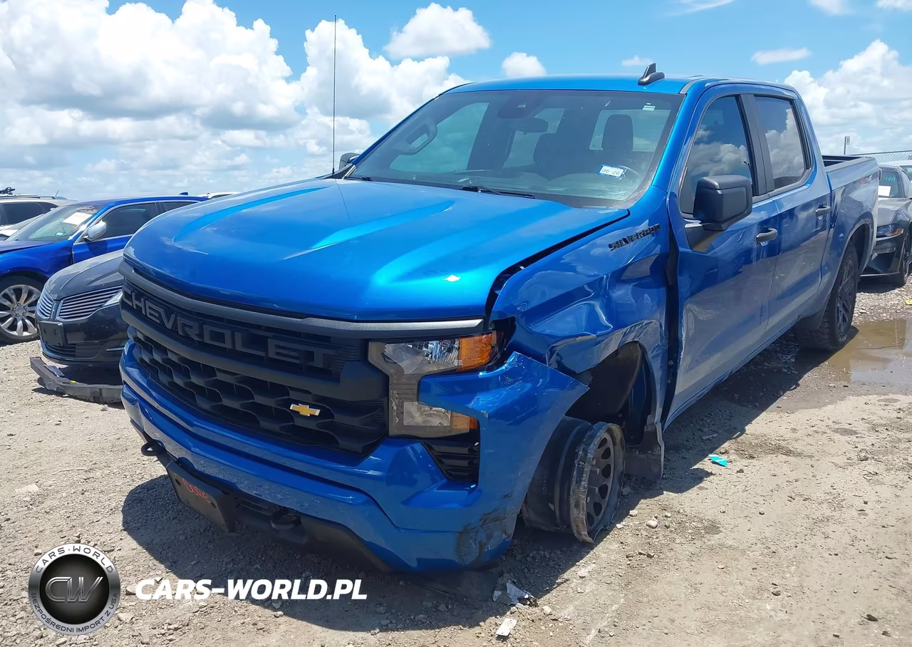 2022 Chevrolet Silverado 1500 2Wd Short Bed Custom VIN:1GCPABEK8NZ630966 - 2
