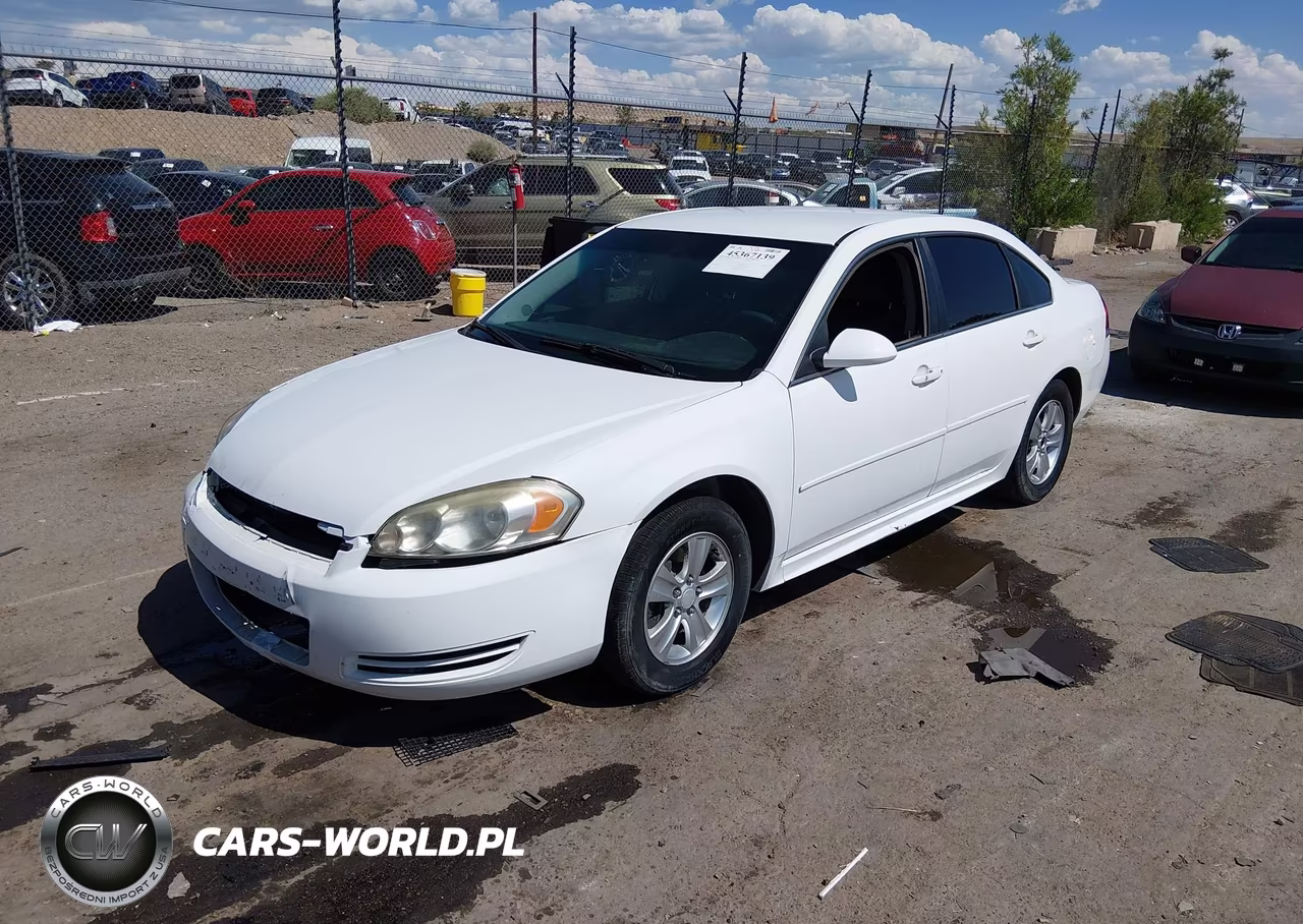 2012 Chevrolet Impala Ls VIN:2G1WF5E36C1212511 - 2