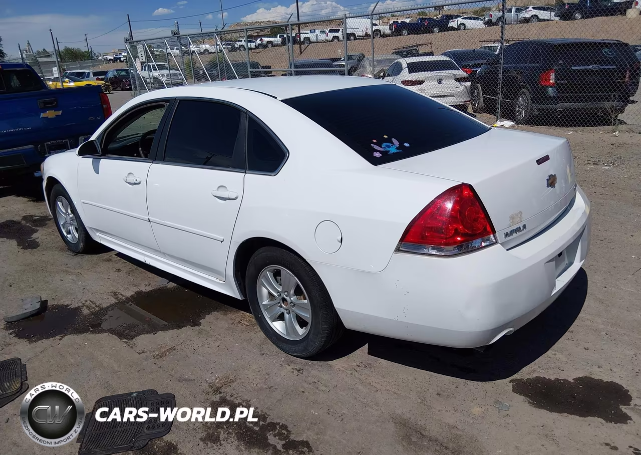2012 Chevrolet Impala Ls VIN:2G1WF5E36C1212511 - 3