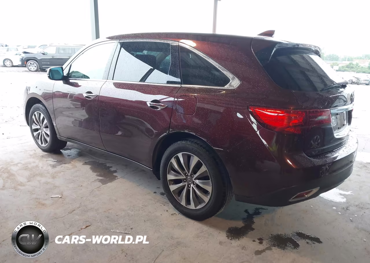 2014 Acura Mdx Technology Package VIN:5FRYD3H4XEB011532 - 3