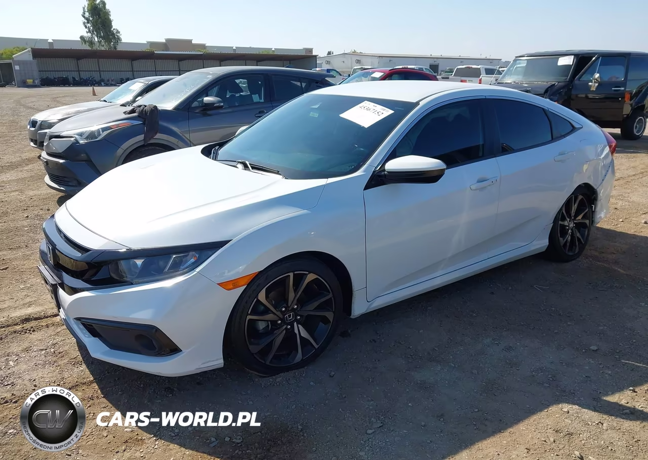 2020 Honda Civic Sport VIN:2HGFC2F85LH595469 - 2
