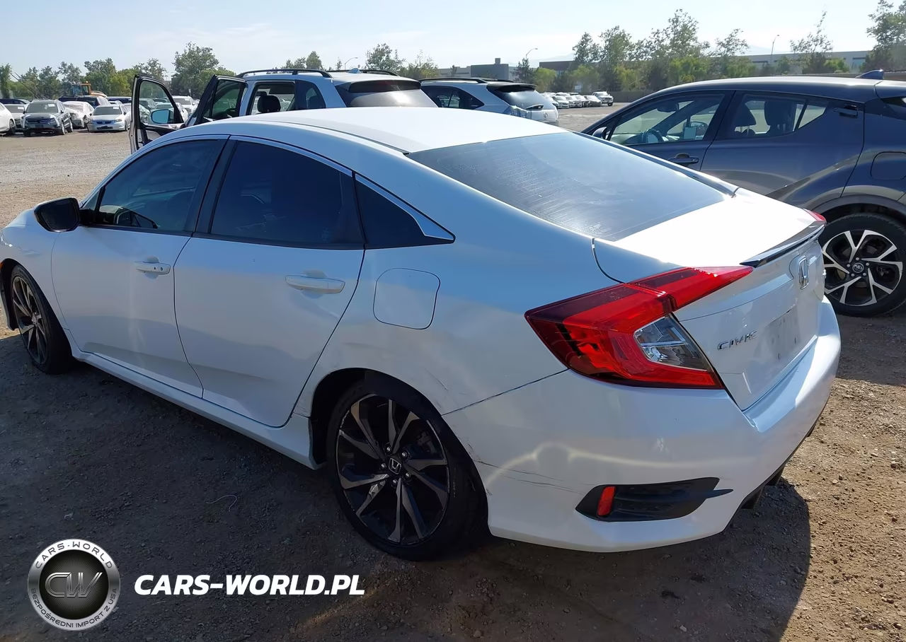 2020 Honda Civic Sport VIN:2HGFC2F85LH595469 - 3