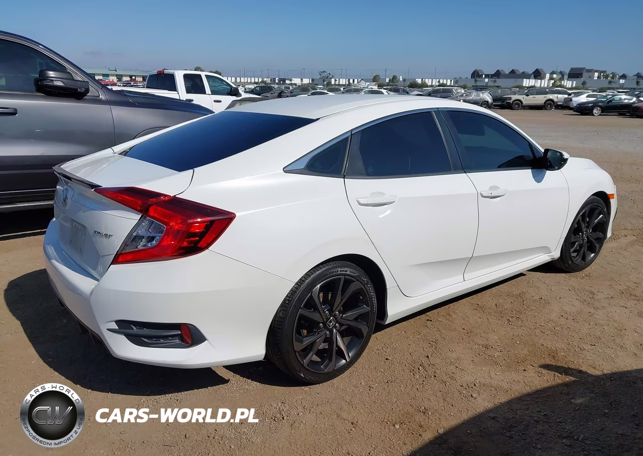 2020 Honda Civic Sport VIN:2HGFC2F85LH595469 - 4