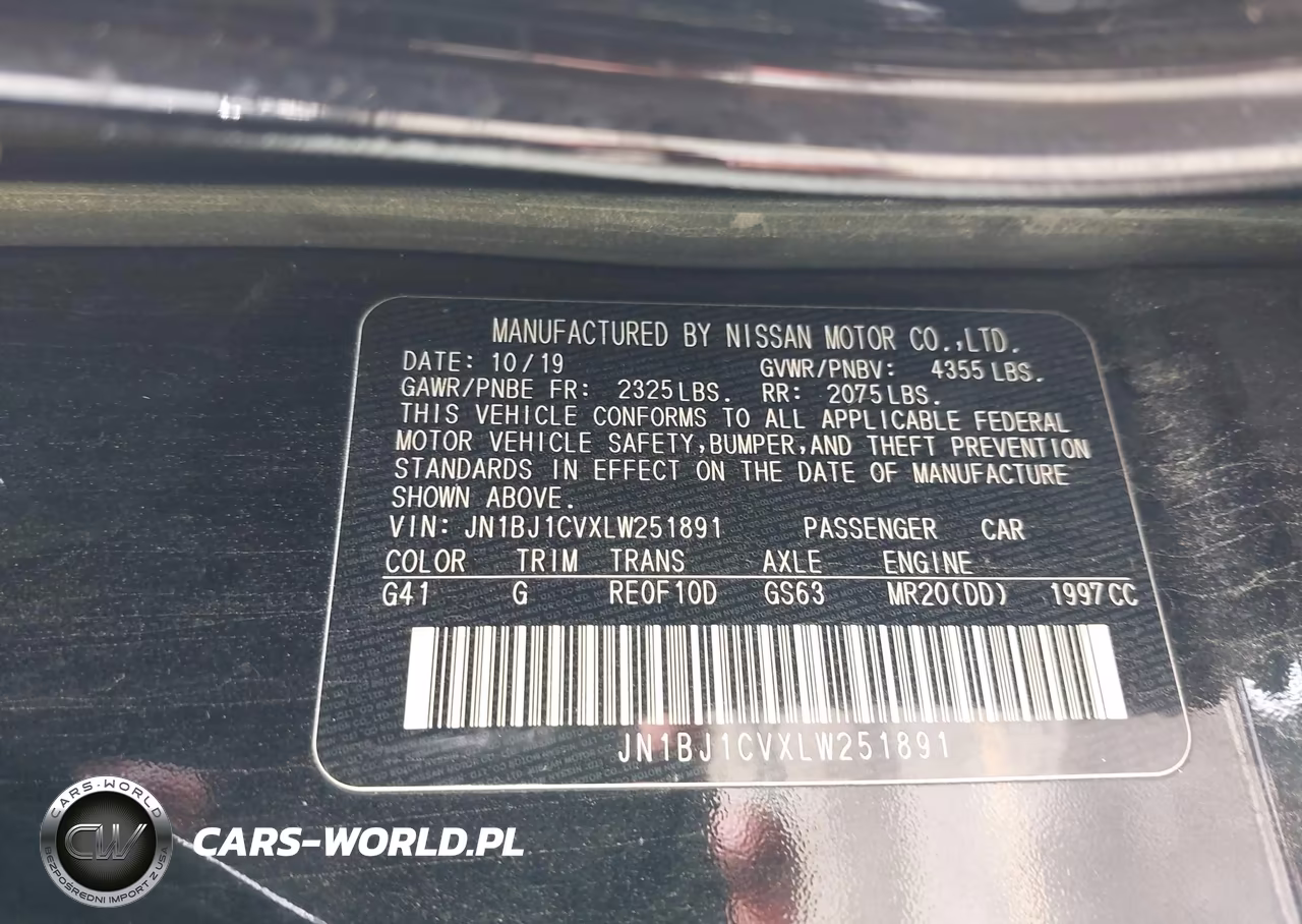 2020 Nissan Rogue Sport S Fwd Xtronic Cvt VIN:JN1BJ1CVXLW251891 - 9