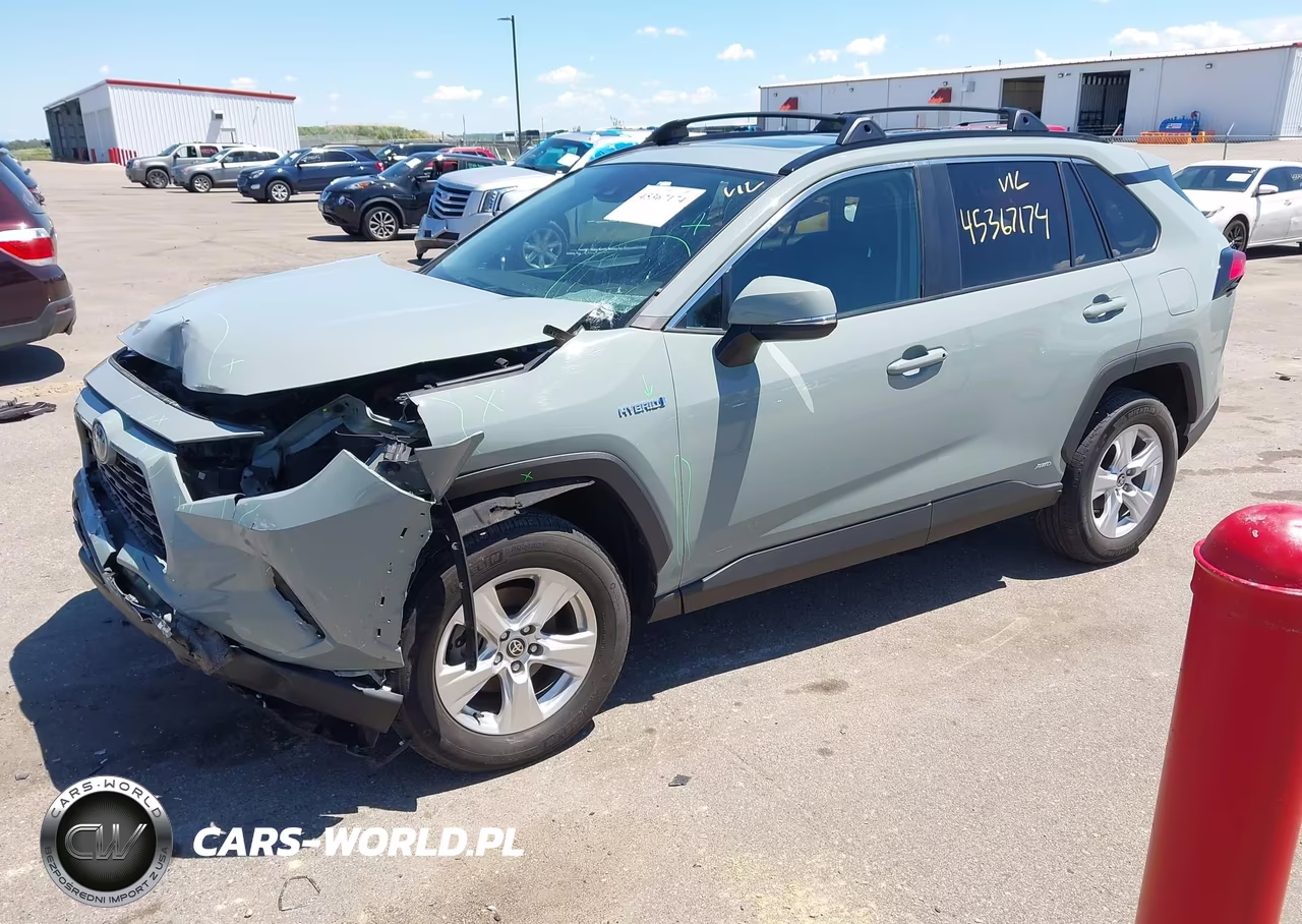 2021 Toyota Rav4 Hybrid Xle VIN:4T3RWRFV7MU014878 - 2