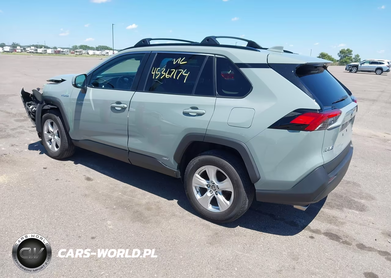 2021 Toyota Rav4 Hybrid Xle VIN:4T3RWRFV7MU014878 - 3