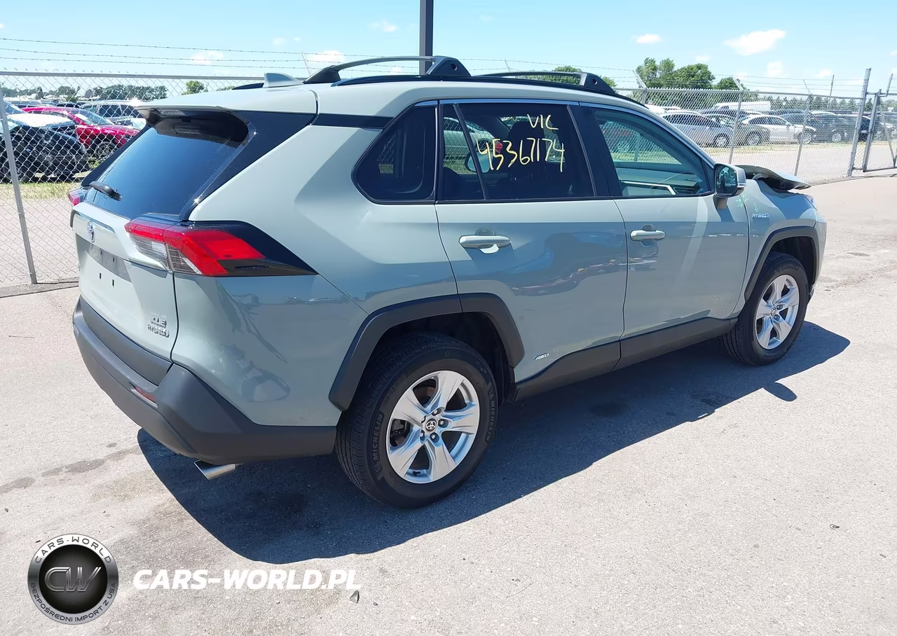 2021 Toyota Rav4 Hybrid Xle VIN:4T3RWRFV7MU014878 - 4