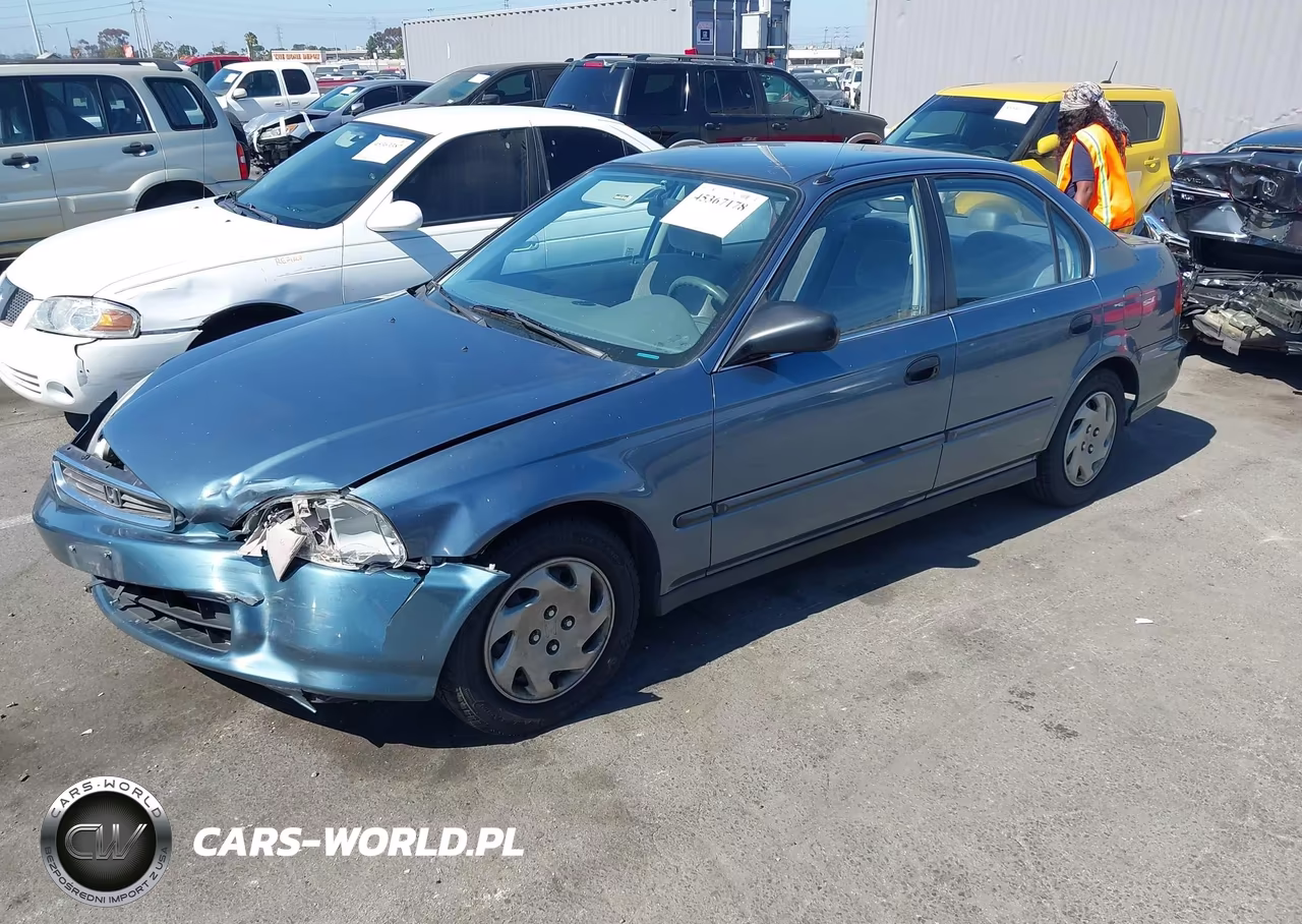 1997 Honda Civic Lx VIN:2HGEJ6676VH577467 - 2