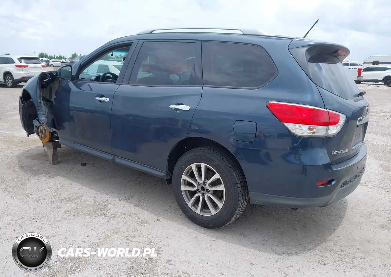 2015 Nissan Pathfinder Platinum-S-Sl-Sv VIN:5N1AR2MN3FC673072 - 3