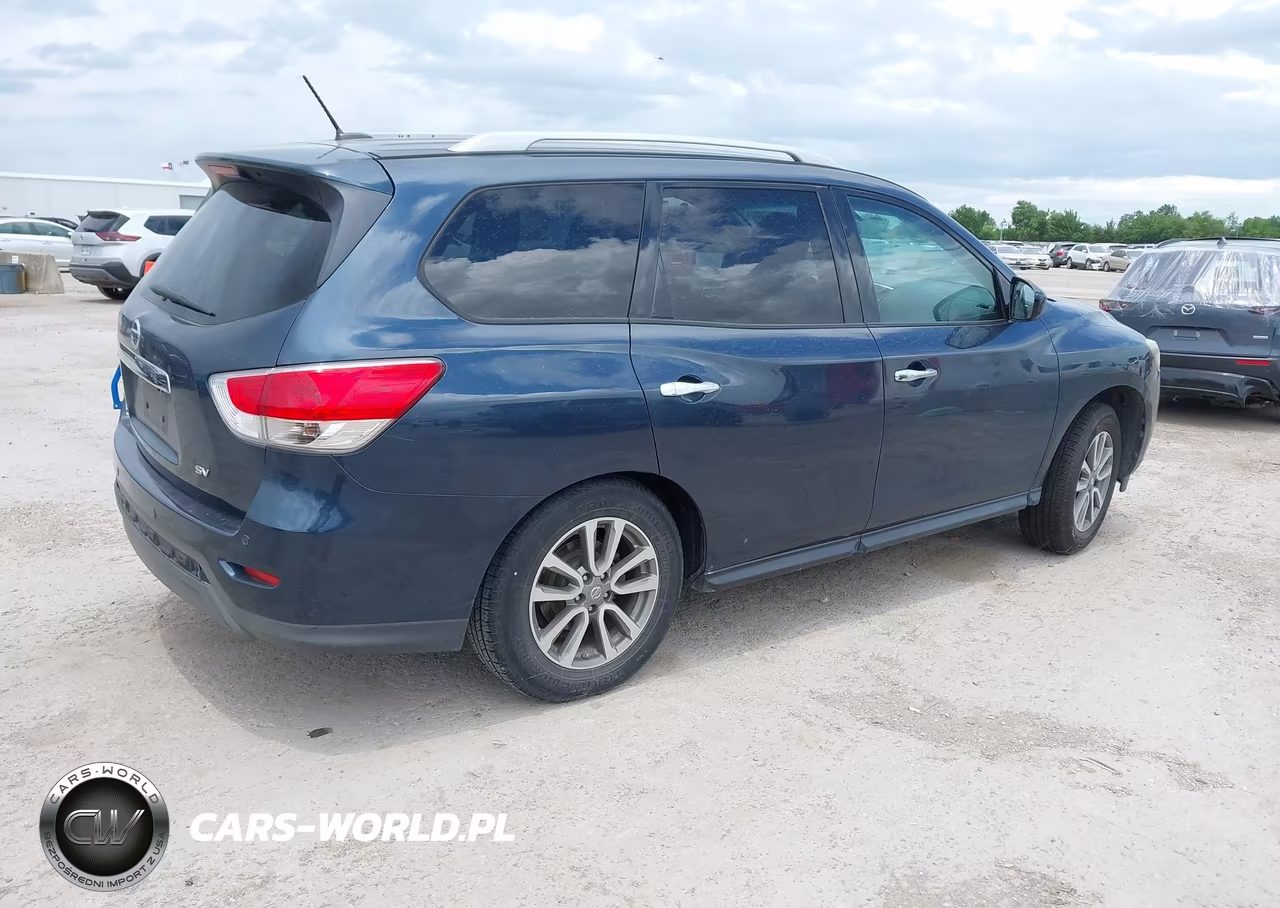2015 Nissan Pathfinder Platinum-S-Sl-Sv VIN:5N1AR2MN3FC673072 - 4
