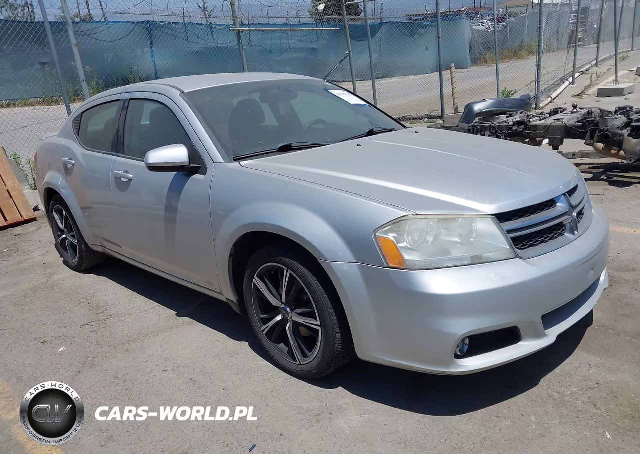 2012 Dodge Avenger Sxt Plus – zdjęcie 1 z 11